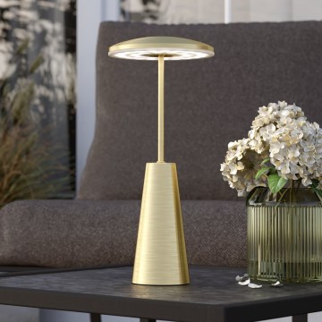 Eglo - LED Dimming αφής Εξωτερικού χώρου φωτιστικό LED/2,8W/5V 2400K/3000K/4000K 5200 mAh IP54 χρυσό