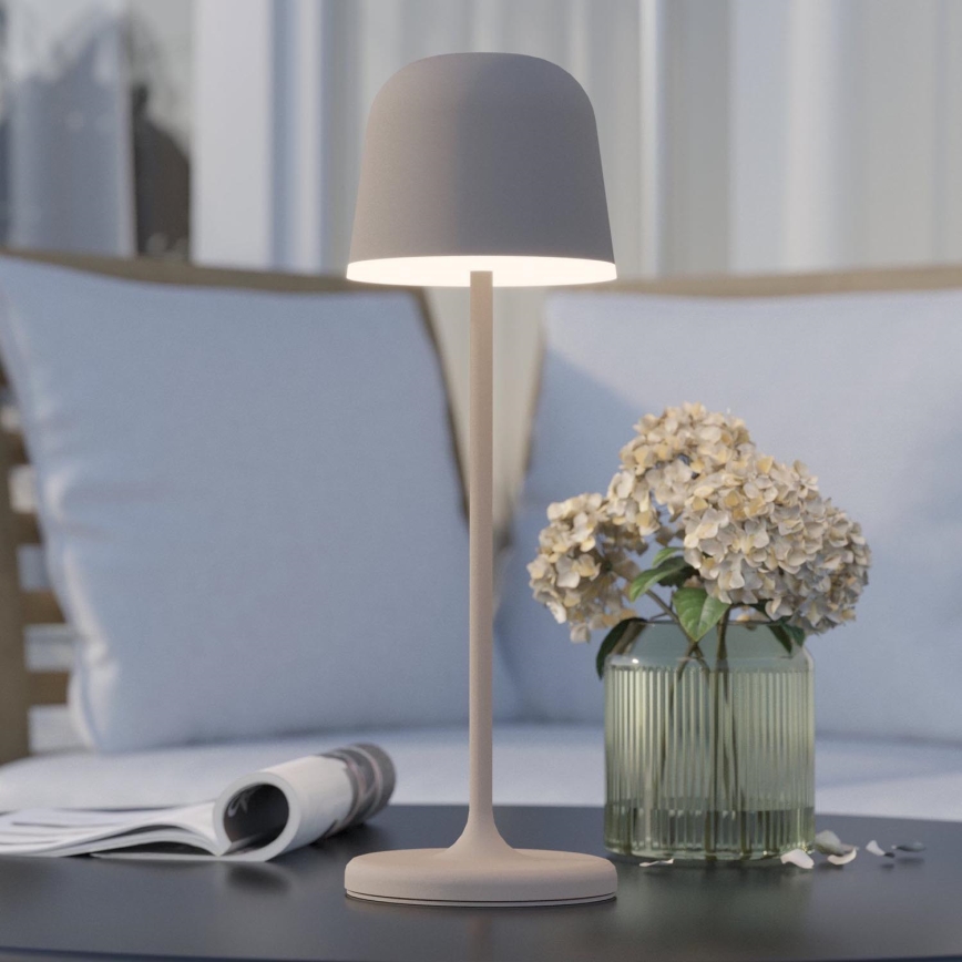 Eglo - LED Dimming Εξωτερικού χώρου επαναφορτιζόμενο φωτιστικό LED/2,2W/5V 1800 mAh μπεζ IP54