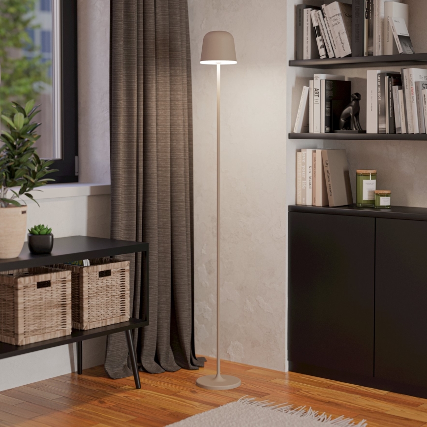 Eglo - LED Dimming Εξωτερικού χώρου επαναφορτιζόμενο φωτιστικό LED/4,3W/5V 2400/3000/4000K IP54 κρεμ