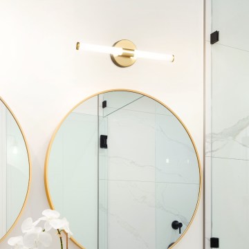 Eglo - LED φωτιστικό καθρέφτη για μπάνιο LED/7,5W/230V 3000/4000/6500K 45 cm IP44 χρυσό