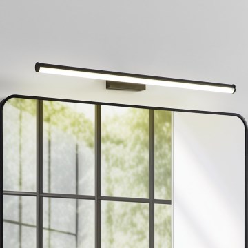 Eglo - LED φωτιστικό καθρέφτη μπάνιου LED/14W/230V 78 cm IP44 μαύρο