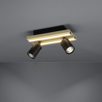 Eglo - LED φωτιστικό σποτ 2xLED/2,2W/230V + 2xLED/1,2W + 2xLED/2W μπεζ/μαύρο