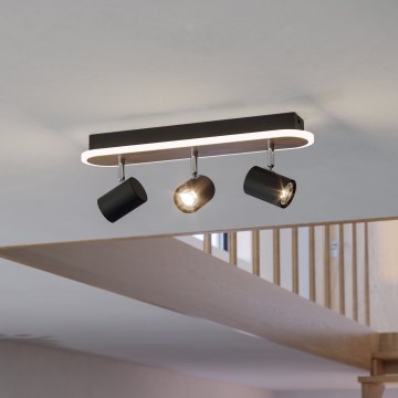 Eglo - LED φωτιστικό σποτ LED/20W/230V καφέ/μαύρο