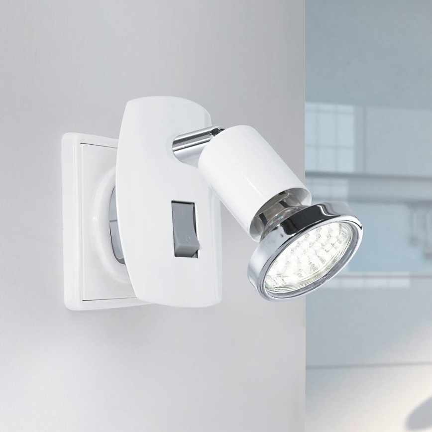 Eglo - LED φωτιστικό πρίζας 1xGU10-LED/3W/230V