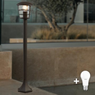 Eglo - LED φωτιστικό εξωτερικού χώρου 1xE27/8,5W/230V IP44 μαύρο