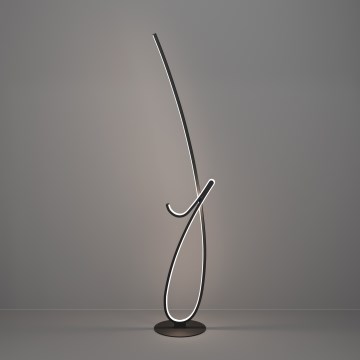 Eglo - LED Φωτιστικό δαπέδου LED/20W/230V 2700/4000/6500K μαύρο