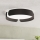 Eglo - LED φωτιστικό οροφής LED/20W/230V Ø 37 cm μαύρο