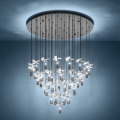 Eglo - LED κρεμαστό φωτιστικό σε καλώδιο 43xLED/2,1W/230V 2200/3000/4000K γυαλιστερό χρώμιο
