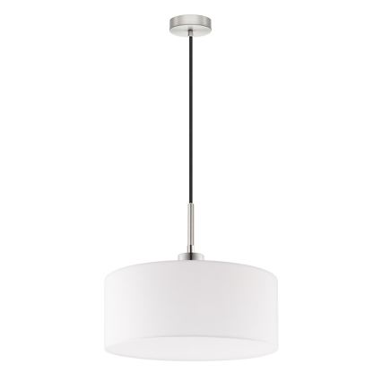 Eglo - LED Κρεμαστό φωτιστικό με καλώδιο TUNJA 1xE27/60W/230V λευκό