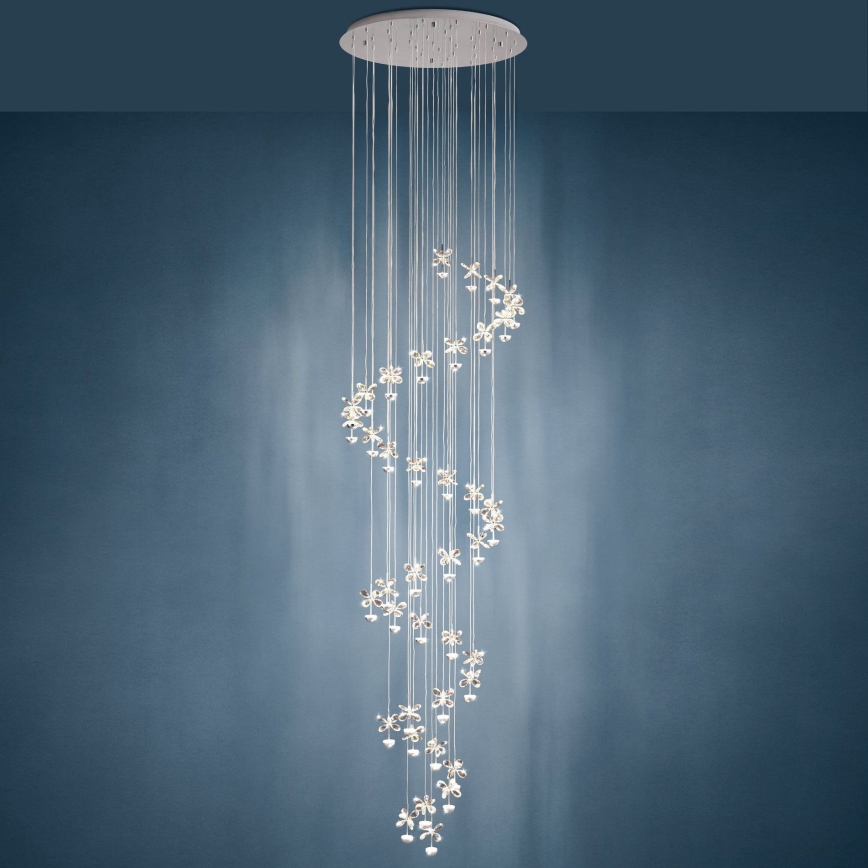 Eglo - LED Κρυστάλλινο dimmable πολύφωτο κρεμαστό 40xLED/1,8W/230V