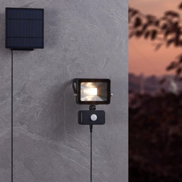 Eglo - LED Ηλιακό προβολέα με αισθητήρα 15xLED/0,03W/3,7V 2600 mAh IP44