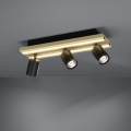 Eglo - LED σποτ φωτιστικό 3xLED/2,2W/230V + 2xLED/1,2W + 2xLED/2W μπεζ/μαύρο