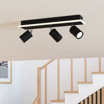 Eglo - LED Σποτ φωτιστικό LED/20W/230V μαύρο