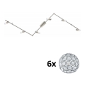 Eglo - LED Σποτ MY CHOICE 6xE14/4W/230V ματ χρώμιο