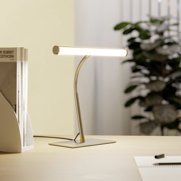 Eglo - LED Ρυθμιζόμενη επιτραπέζια λάμπα αφής LED/5W/230V 2700/4000/6500K ματ χρώμιο