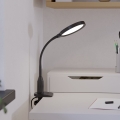 Eglo - LED Ρυθμιζόμενη εύκαμπτη λάμπα με σφιγκτήρα LED/5,5W/230V 2700/4000/6500K μαύρη