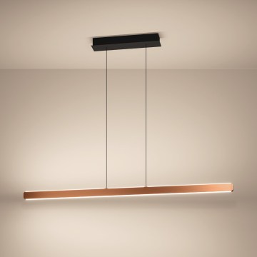 Eglo - LED ρυθμιζόμενο κρεμαστό φωτιστικό σε καλώδιο LED/30W/230V 2200-6500K χρυσό + τηλεχειριστήριο