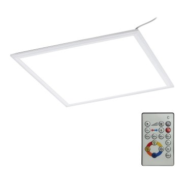 Eglo - LED Ρυθμιζόμενο πάνελ LED-RGBW/21W/230V με τηλεχειριστήριο