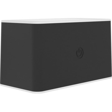 Eglo - LED ρυθμιζόμενο, επαναφορτιζόμενο επιτοίχιο φωτιστικό εξωτερικού χώρου με έλεγχο αφής LED/5W/5V 2000 mAh 3000/4000/6500K IP44 μαύρο