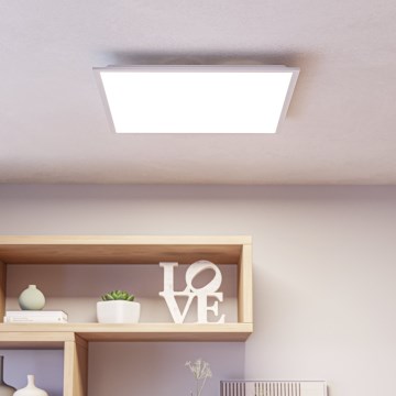Eglo - LED ρυθμιζόμενο επιφανειακό πάνελ LED/33W/230V 2700-6500K 60x60 cm λευκό + τηλεχειριστήριο