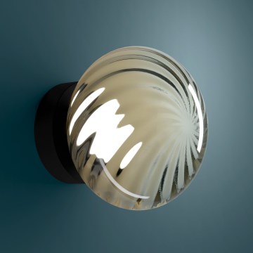 Eglo - LED Ρυθμιζόμενο επιτοίχιο φωτιστικό LED/5,8W/230V 2200-6500K μπεζ/καπνιστό + τηλεχειριστήριο