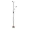 Eglo - LED Ρυθμιζόμενο επιδαπέδιο φωτιστικό LED/20W + LED/2,5W μπρονζέ