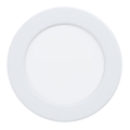 Eglo - LED Ρυθμιζόμενο χωνευτό φωτιστικό οροφής LED/5,5W/230V διάμ. 11,7 cm