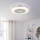 Eglo - LED ρυθμιζόμενος ανεμιστήρας οροφής 3xLED/12,6W/230V 2700-6500K Ø 55 εκ. λευκός + τηλεχειριστήριο