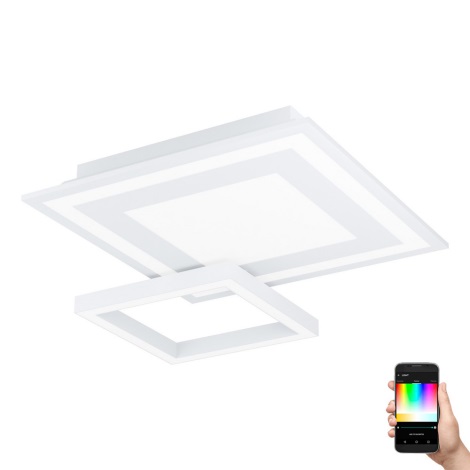 Eglo - LED RGB Dimmable φωτιστικό οροφής SAVATAEILA-C LED/20W/230V