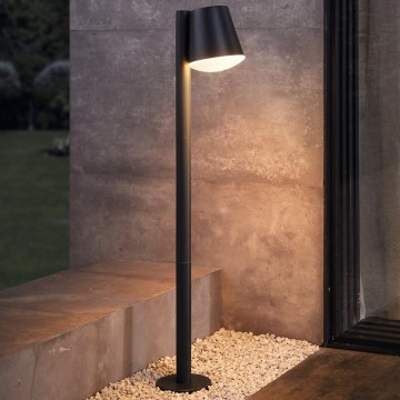 Eglo - LED RGB Dimming Εξωτερικού χώρου φωτιστικό CALDIERO-C 1xE27/9W/230V ανθρακί IP44