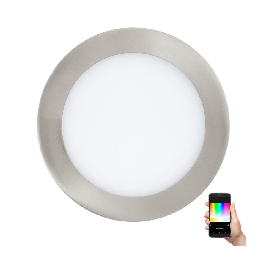 Eglo - LED RGB Dimming χωνευτό φωτιστικό FUEVA-C LED/10,5W/230V