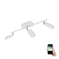 Eglo - LED RGB Σποτ φωτιστικό PALOMBARE-C 3xLED/5W/230V