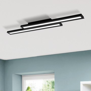 Eglo - LED RGB Ρυθμιζόμενο φωτιστικό οροφής SALITERAS-C 2xLED/10W/230V