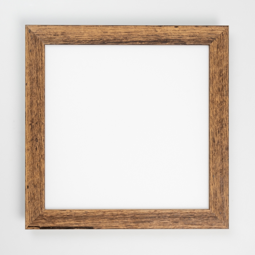 Eglo - LED RGB Επιτοίχιο Πάνελ SALOBRENA-C WOOD LED/24W/230V 2700-6500K 49,5x49,5 εκ. καφέ + τηλεχειριστήριο