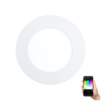 Eglo - LED RGB Ρυθμιζόμενο φωτιστικό οροφής FUEVA-C LED/5,4W/230V