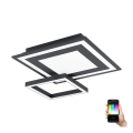 Eglo - LED RGB Ρυθμιζόμενο φωτιστικό οροφής SAVATAEILA-C LED/20W/230V