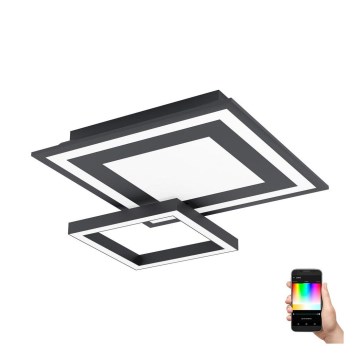 Eglo - LED RGB Ρυθμιζόμενο φωτιστικό οροφής SAVATAEILA-C LED/20W/230V