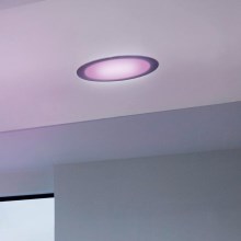 Eglo- LED RGB Χωνευτό φωτιστικό οροφής με dimmer FUEVA-C LED/15,6W/230V