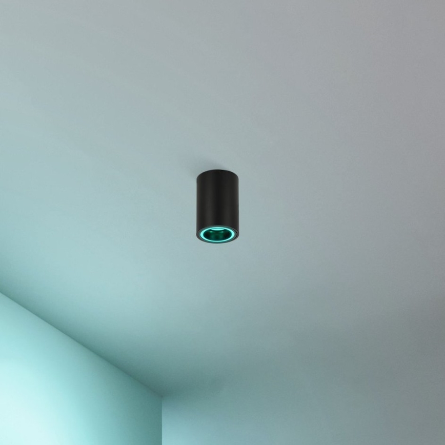 Eglo - LED RGBW Dimmable σποτ LED/4,9W/230V 2700-6500K μαύρο