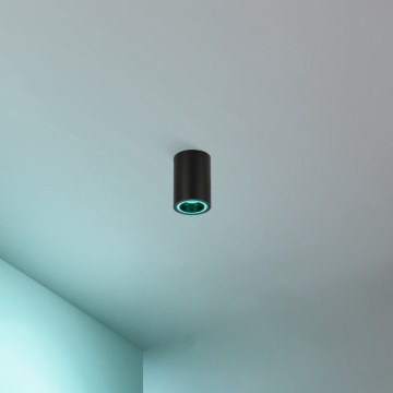 Eglo - LED RGBW Dimmable σποτ LED/4,9W/230V 2700-6500K μαύρο