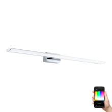 Eglo - LED RGBW Dimmable φωτισμός καθρέφτη μπάνιου 21,5W/230V IP44 ZigBee