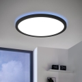 Eglo - LED RGBW Dimmable φωτιστικό οροφής LED/14,6W/230V μαύρο ZigBee