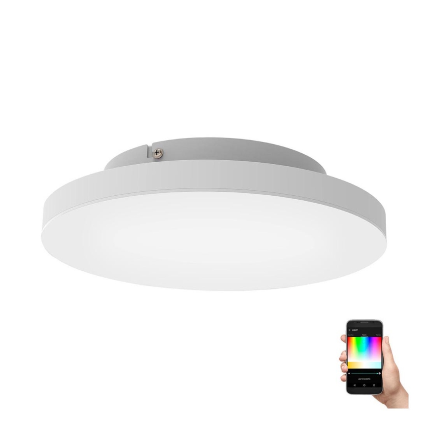 Eglo - LED RGBW Dimmable φωτιστικό οροφής LED/15,7W/230V ZigBee