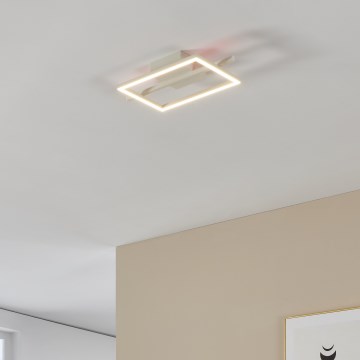Eglo - LED RGBW Dimmable φωτιστικό οροφής LED/17W/230V 2700-6500K λευκό + τηλεχειριστήριο