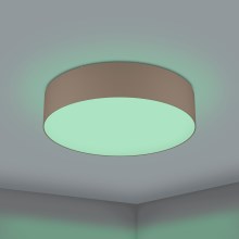 Eglo - LED RGBW Dimmable φωτιστικό οροφής LED/35W/230V 2700-6500K καφέ