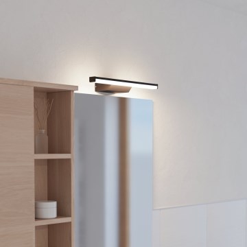 Eglo - LED RGBW Dimming μπάνιο φωτισμός καθρέφτη LED/12W/230V 2700-6500K IP44 μαύρο