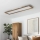 Eglo - LED RGBW Dimming σταθερό/χωνευτό panel SALOBRENA-C WOOD LED/34W/230V 2700-6500K 34x124 cm καφέ + τηλεχειριστήριο
