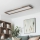 Eglo - LED RGBW Dimming σταθερό/χωνευτό panel SALOBRENA-C WOOD LED/34W/230V 2700-6500K 34x124 cm σκούρο καφέ + τηλεχειριστήριο