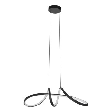 Eglo - LED RGBW Κρεμαστό φωτιστικό οροφής ντιμαριζόμενο LED/22W/230V 2700-6500K μαύρο