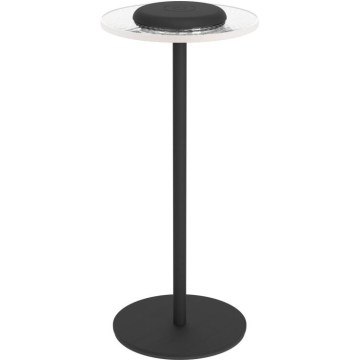 Eglo - LED RGBW ρυθμιζόμενη επαναφορτιζόμενη επιτραπέζια λάμπα αφής LED/5V 2000 mAh μαύρη